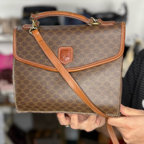 Celine Handbags - CELINE TWO WAY BAG